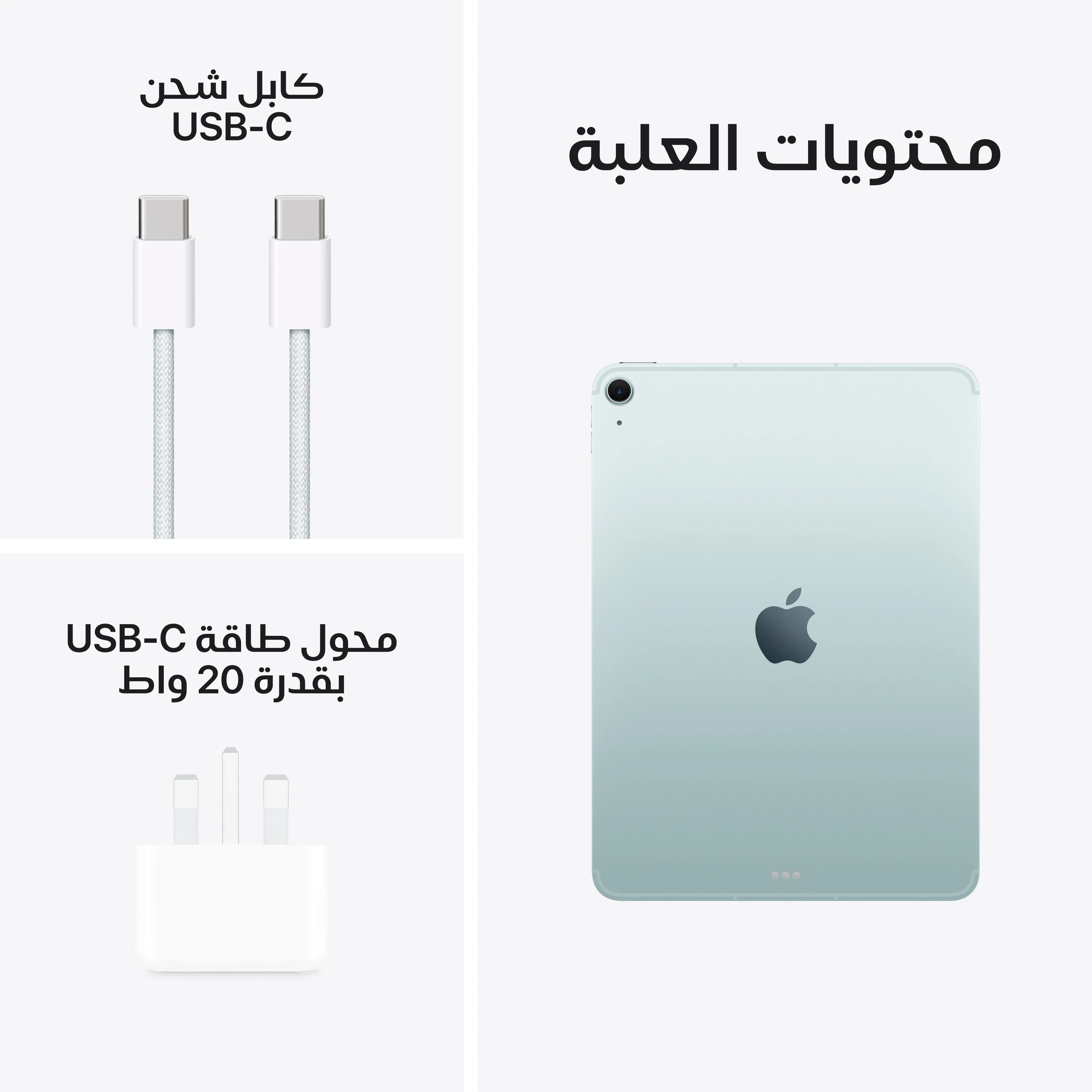 11-inch iPad Air Wi-Fi + Cellular 512GB - أزرق (M3) - Image 10
