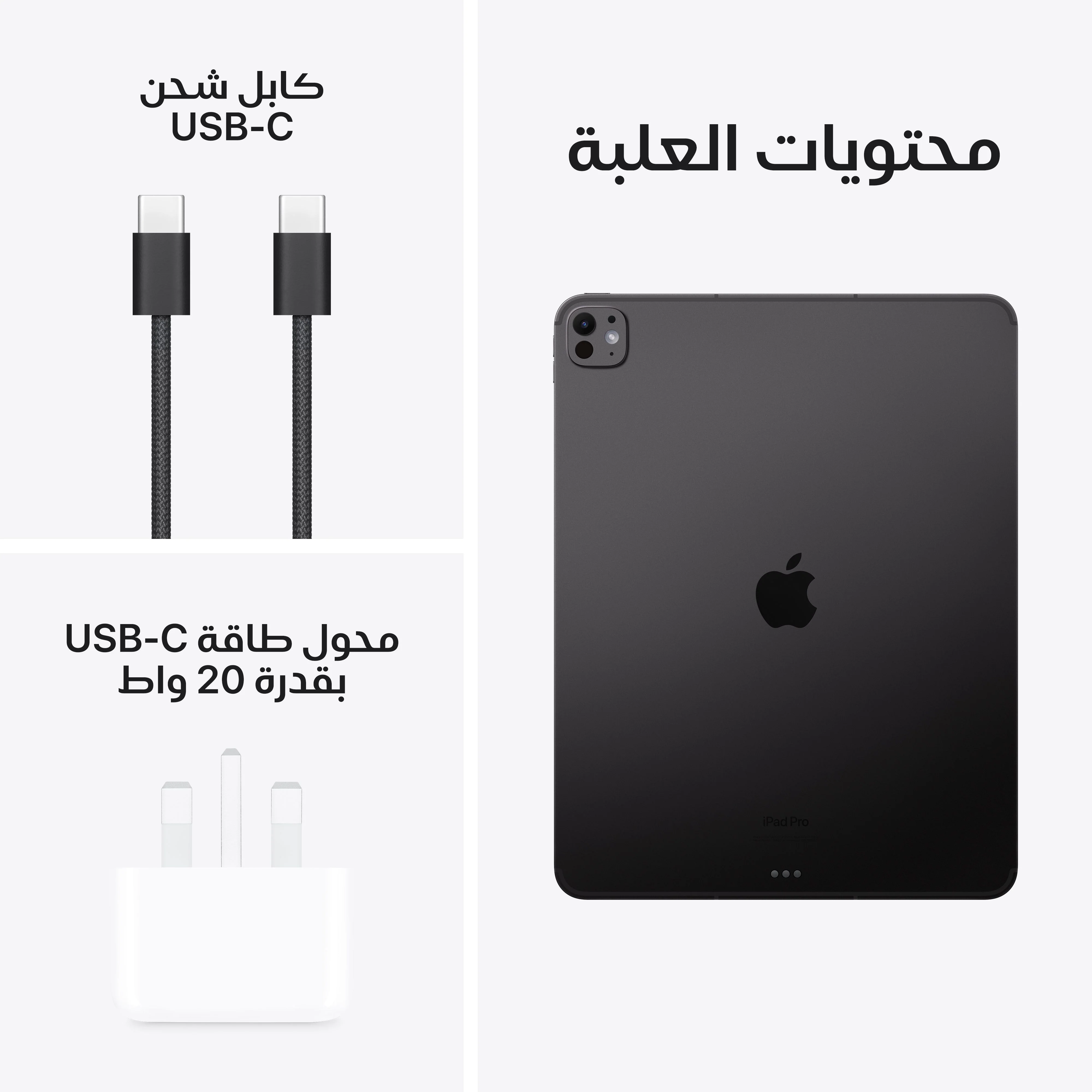 13-inch iPad Pro Wi-Fi + Cellular 512GB Standard Glass - Space Black (M4) - Image 10