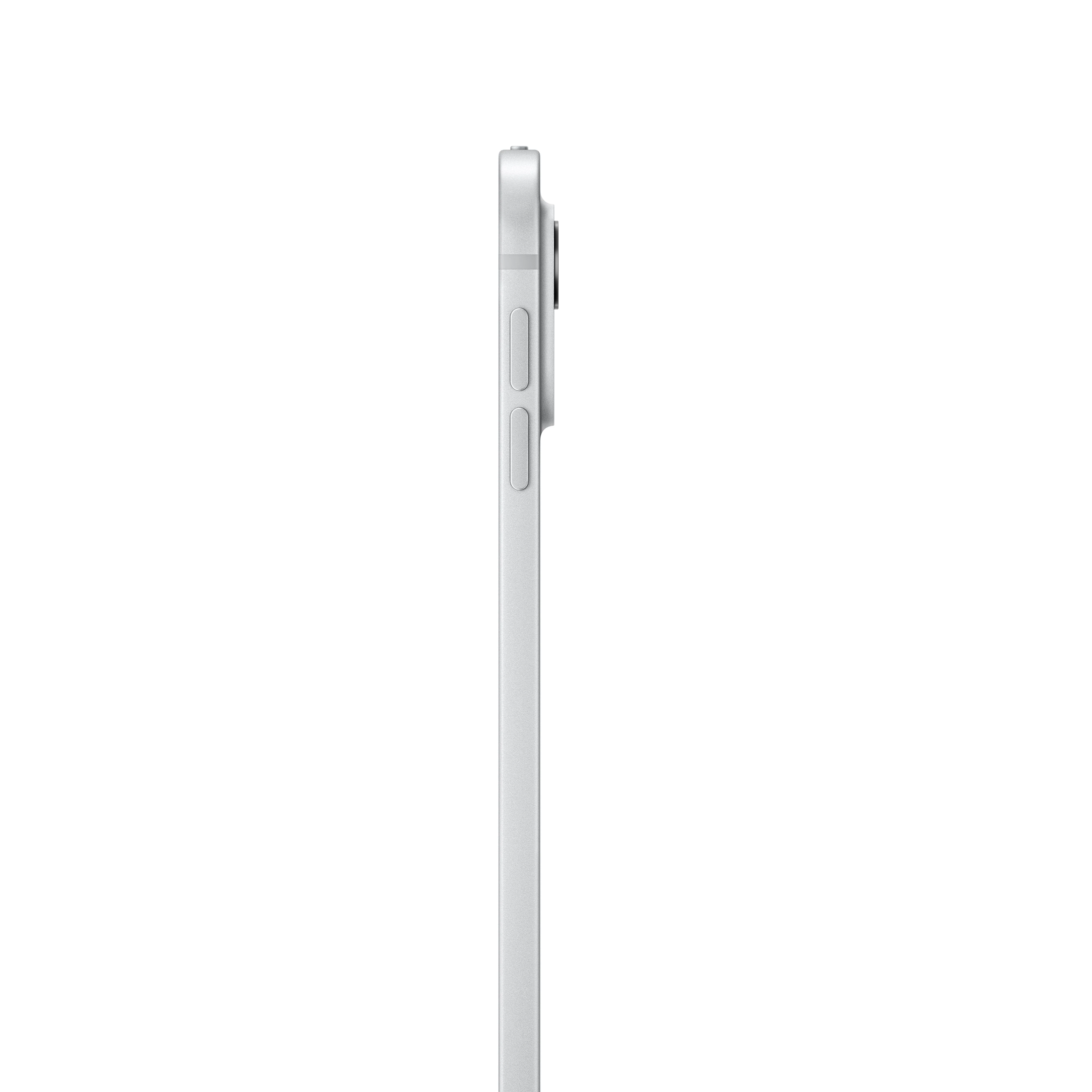 13-inch iPad Pro Wi-Fi + Cellular 1TB Nano-texture glass - فضي (M4) - Image 3