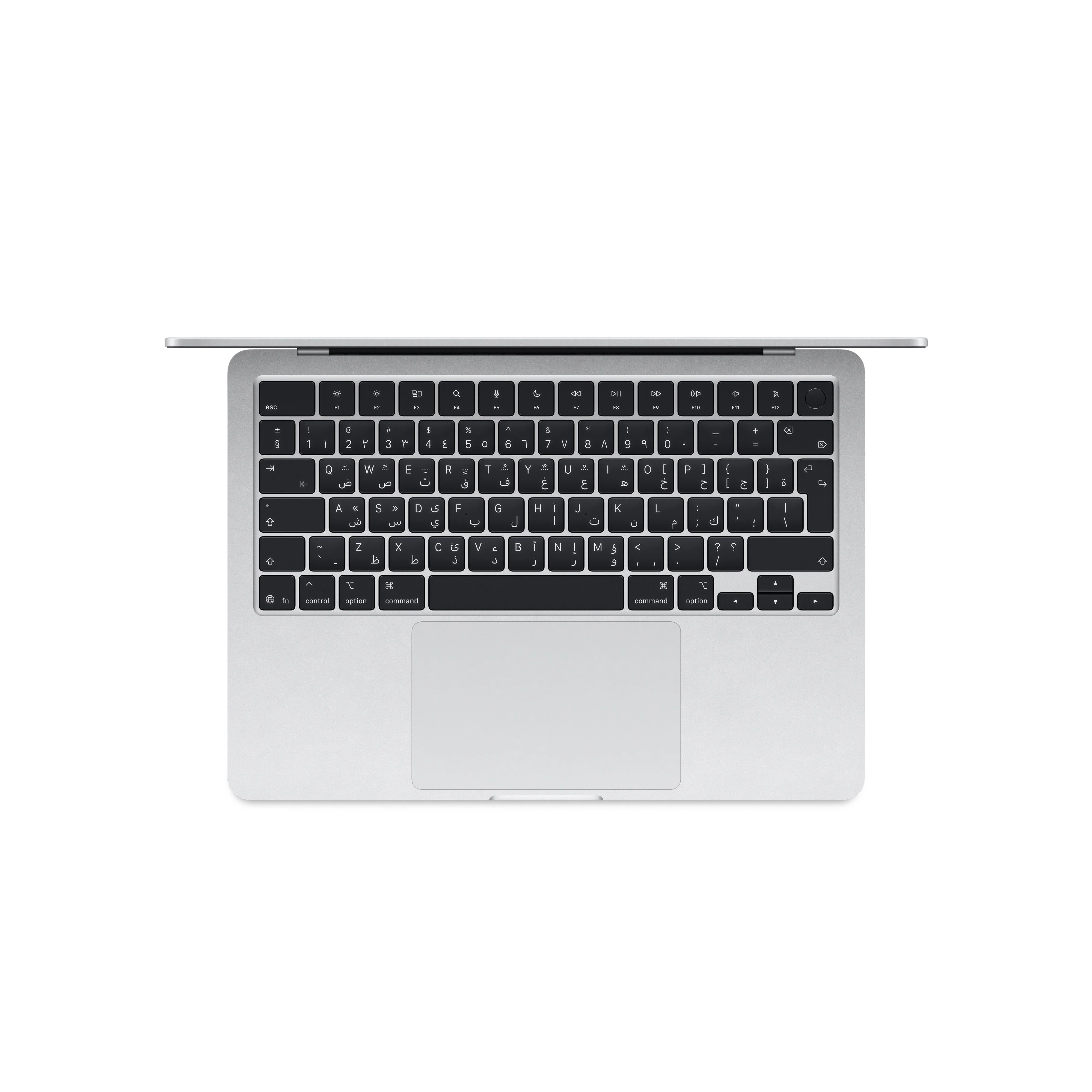 13-inch MacBook Air: Apple M4 chip with 10-core CPU and 10-core GPU, 512GB SSD - فضي - Image 2