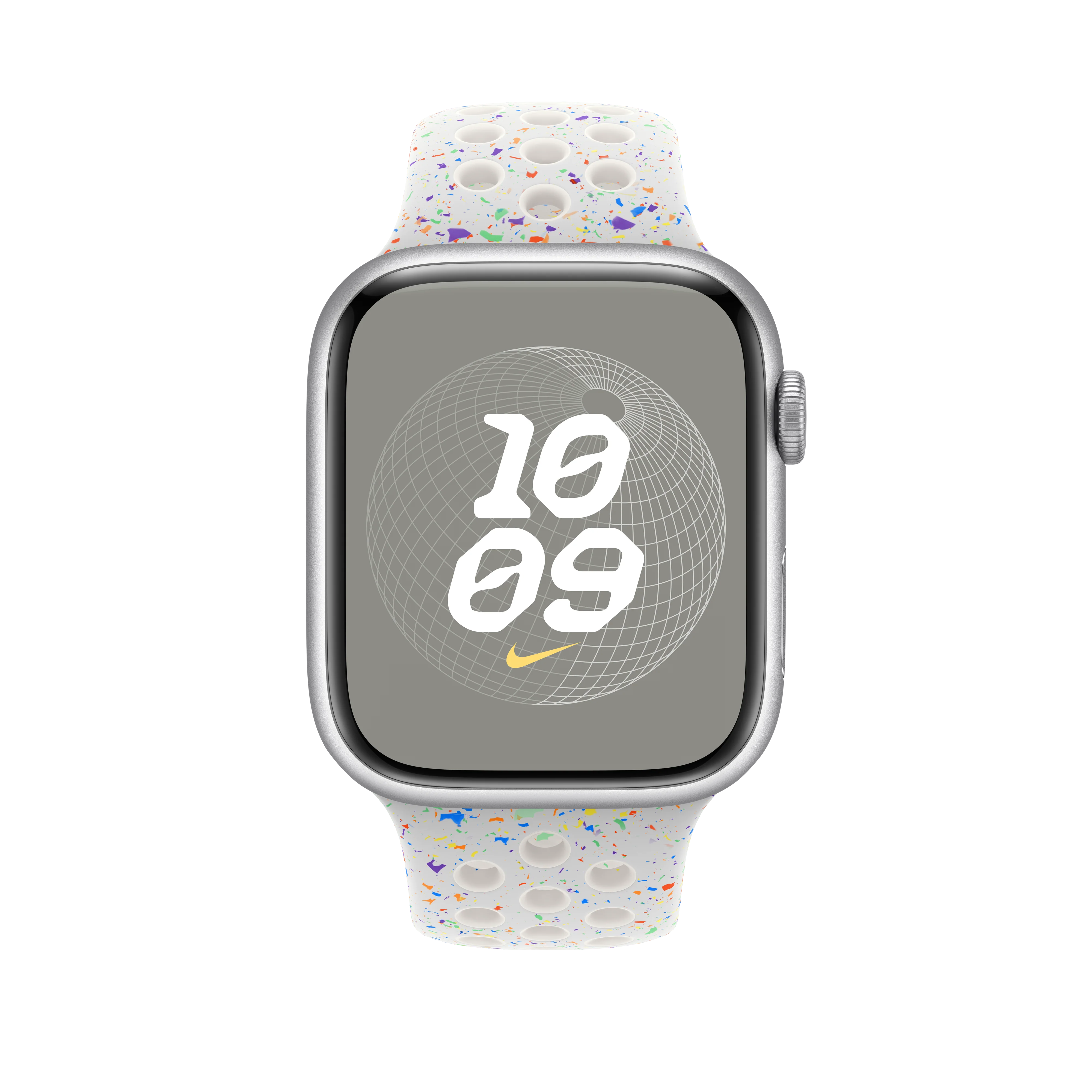 45mm Pure Platinum Nike Sport Band - S/M - Image 3