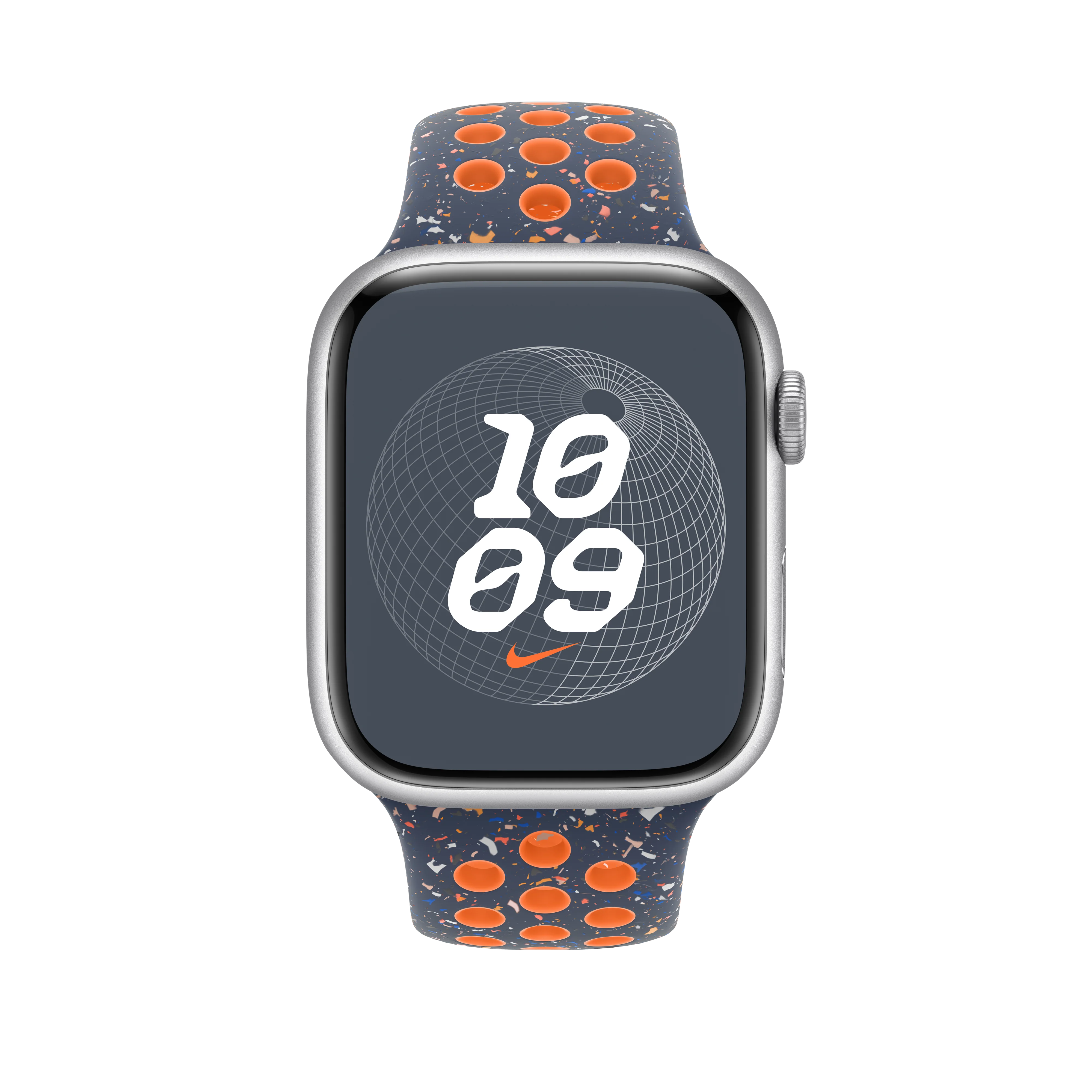 45mm Blue Flame Nike Sport Band - S/M - Image 3