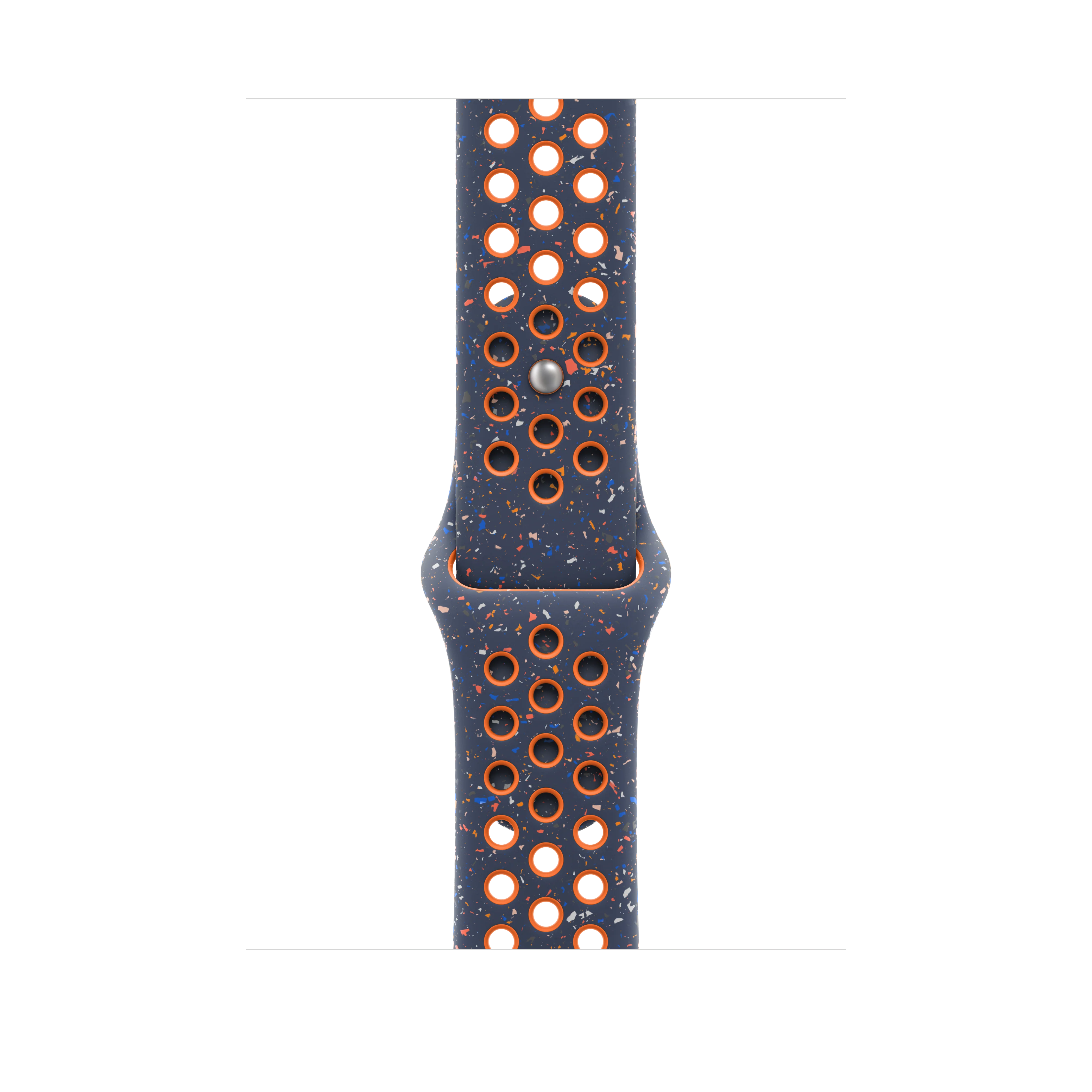 46mm Blue Flame Nike Sport Band - S/M
