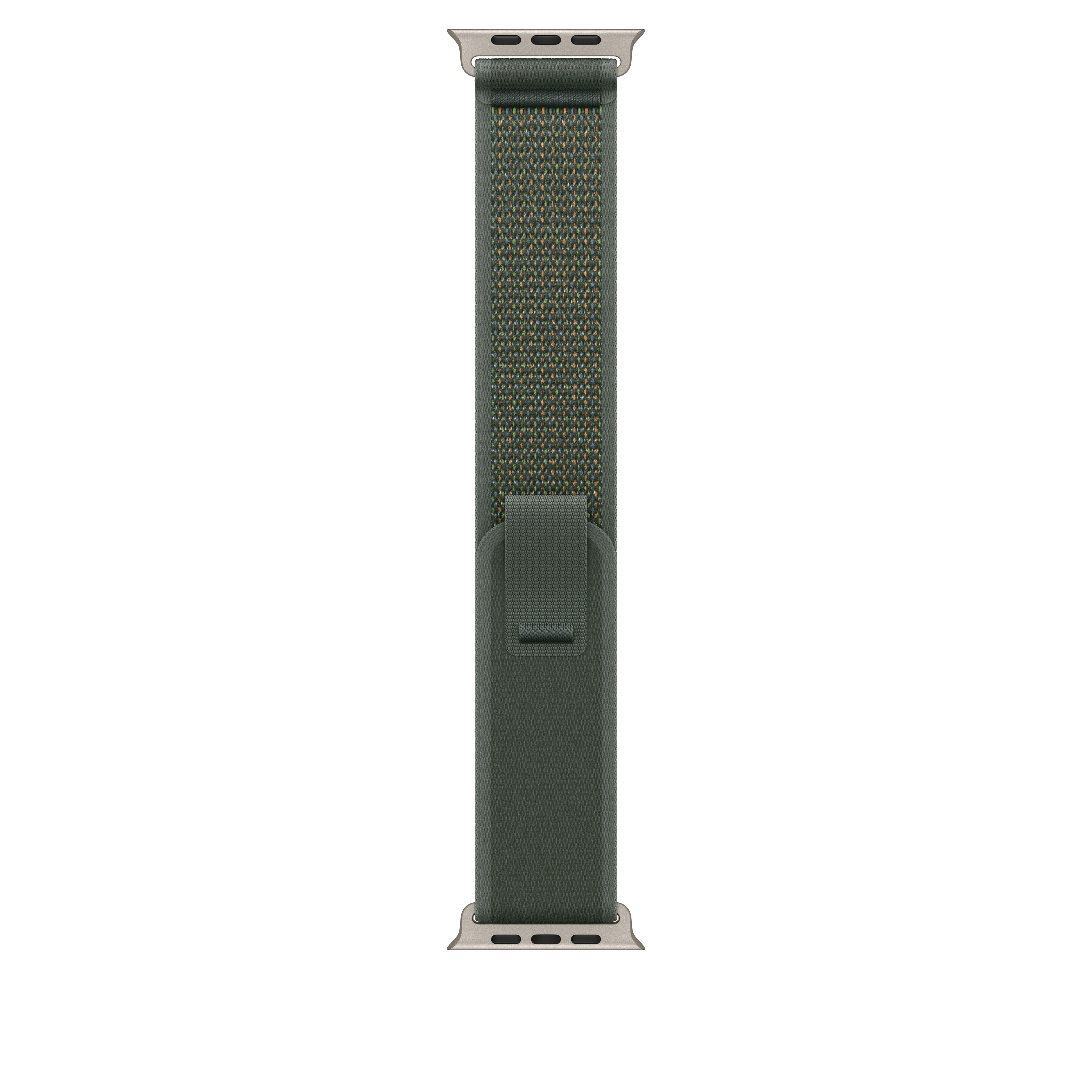 49mm Green Trail Loop – S/M - Natural Titanium Finish