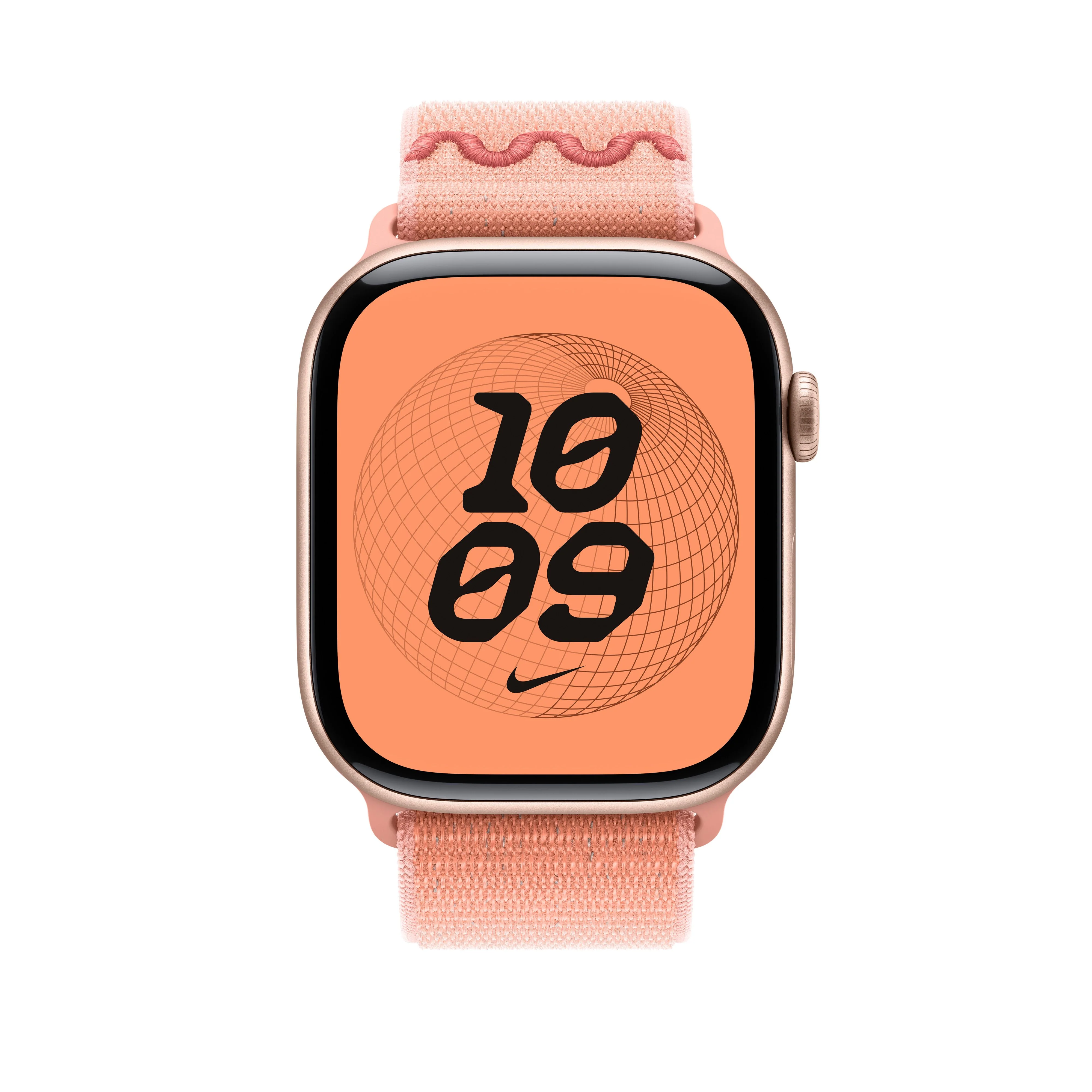 حزام Loop رياضي Nike بلون وردي الغروب مقاس 46 مم - Image 3