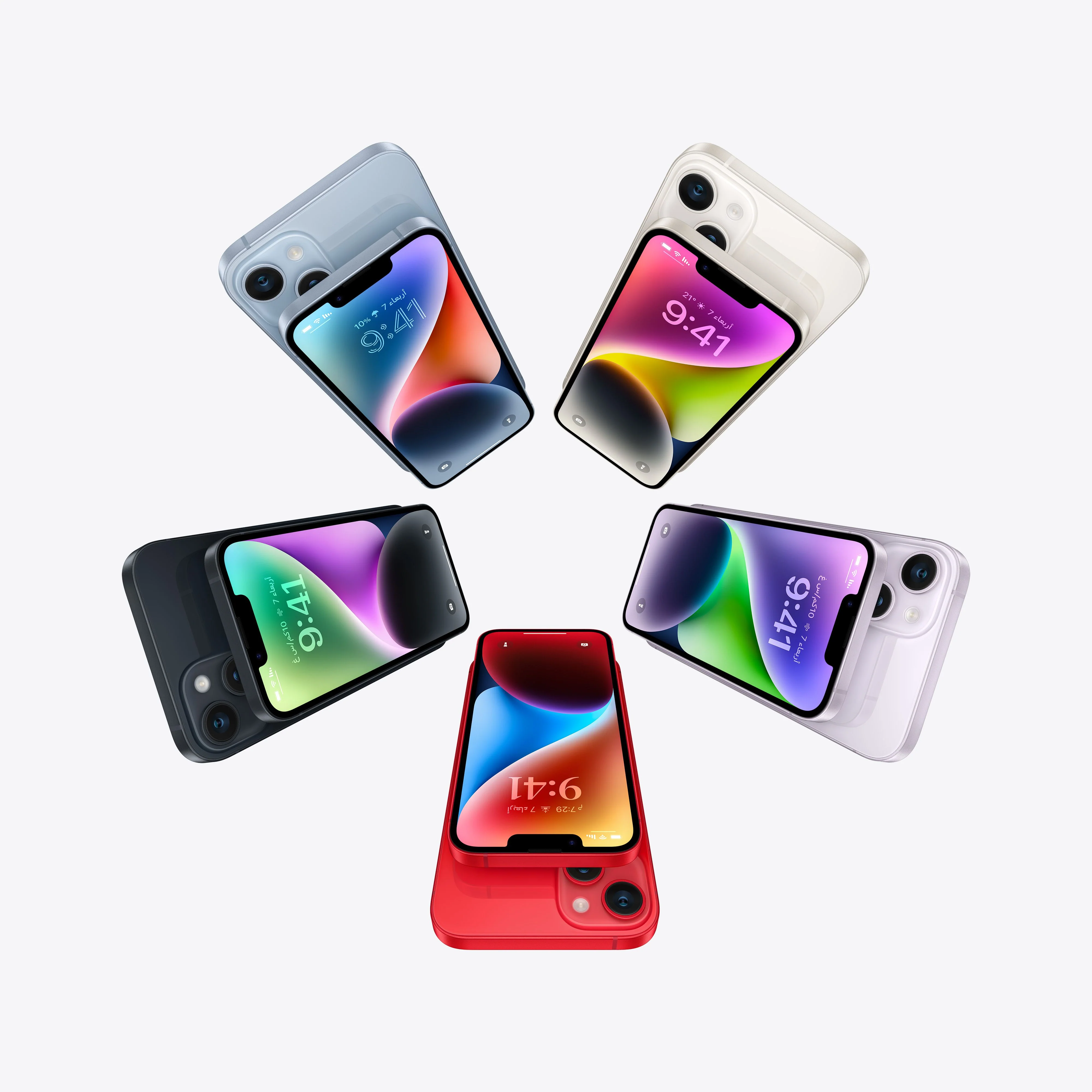 iPhone 14 من Apple (سعة تخزين 128GB) - سماء الليل - Image 5