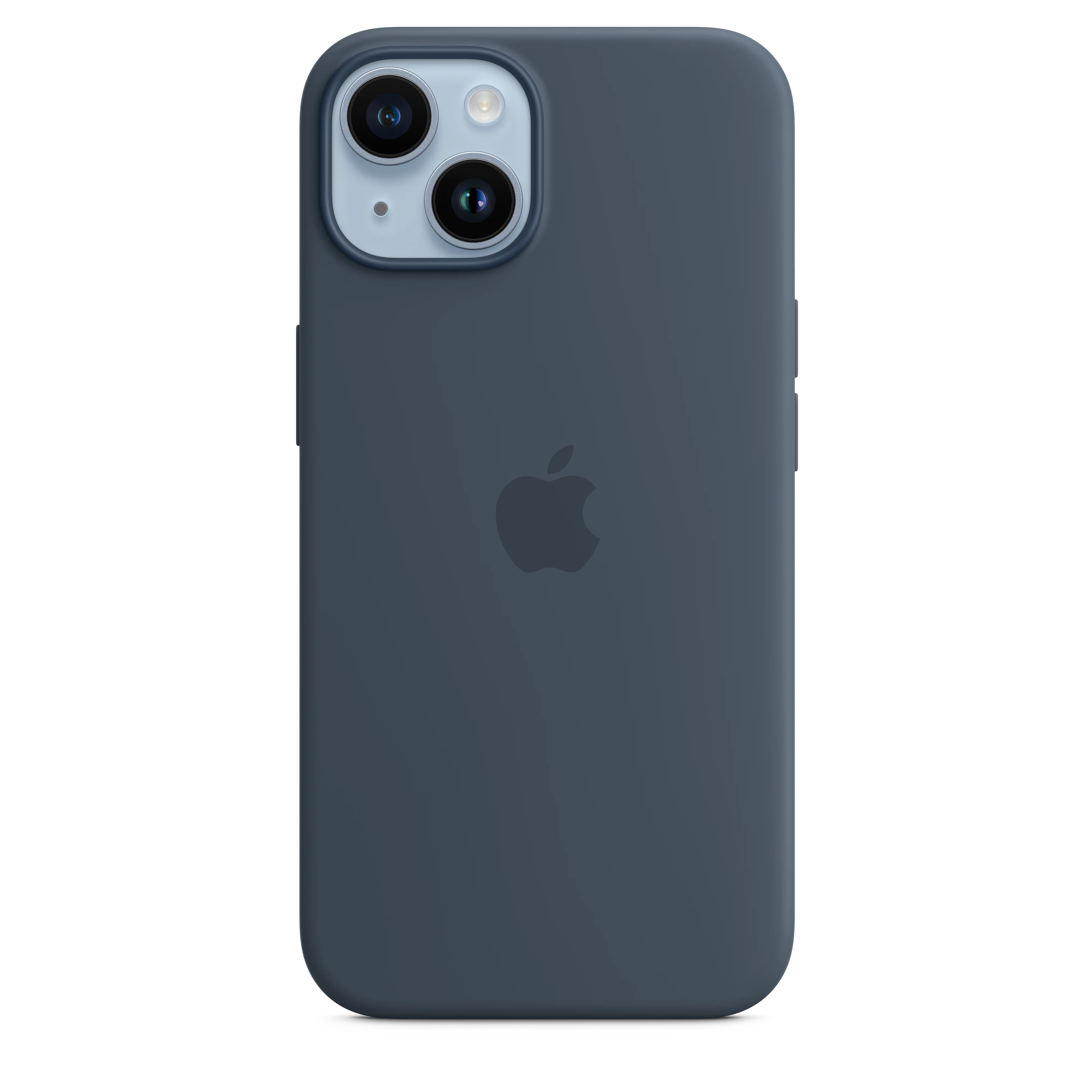 iPhone 14 Silicone Case with MagSafe - Storm Blue