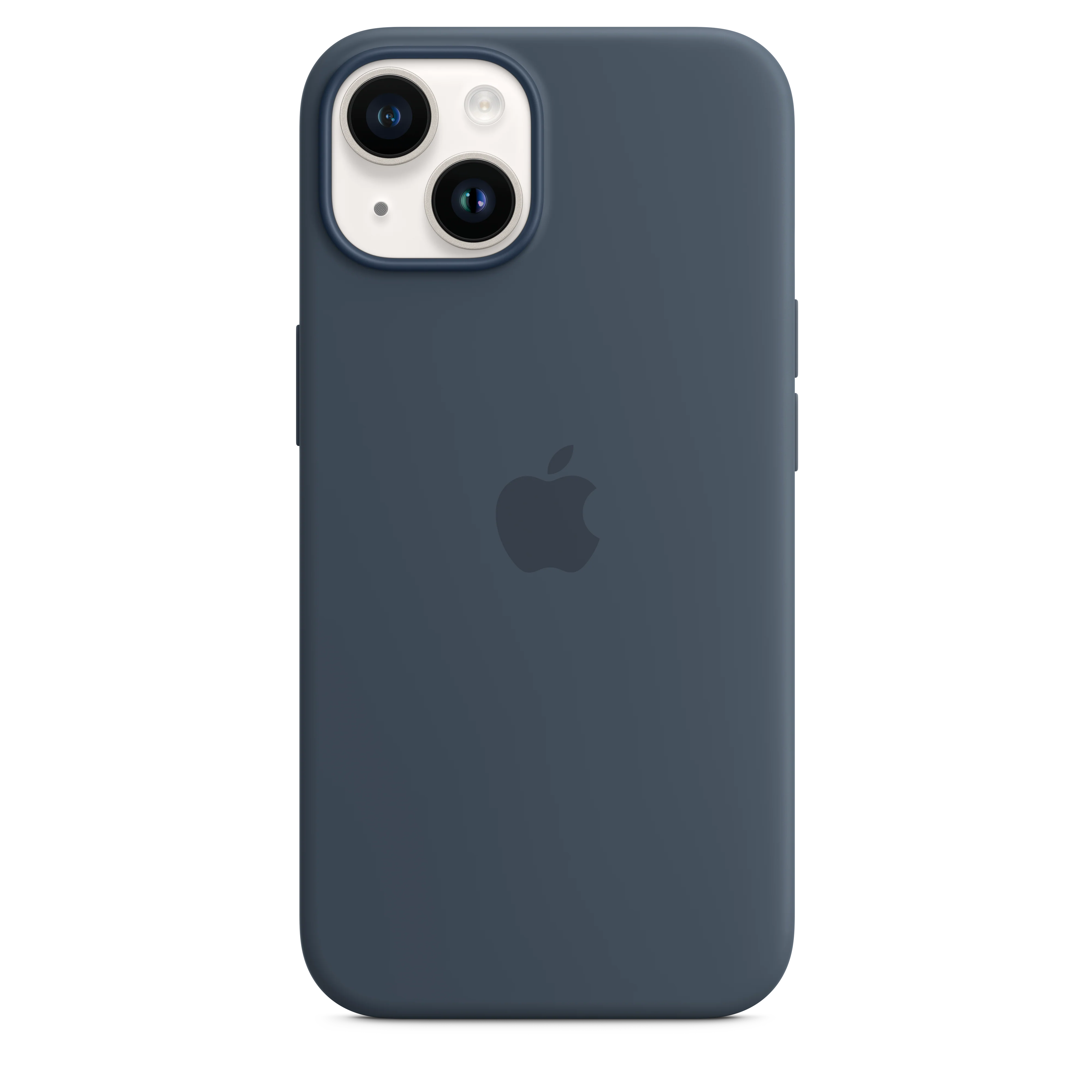 iPhone 14 Silicone Case with MagSafe - Storm Blue - Image 4