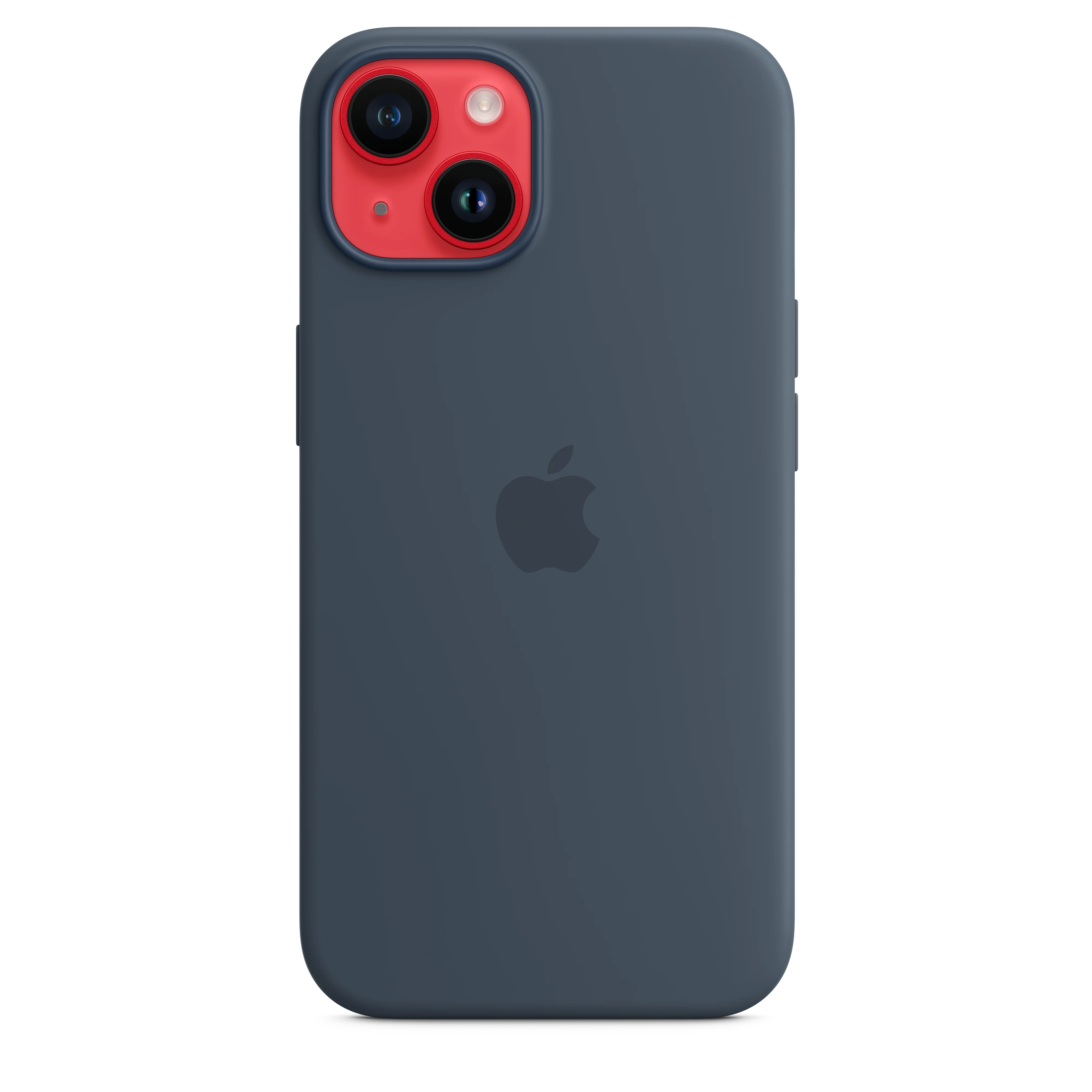 iPhone 14 Silicone Case with MagSafe - Storm Blue - Image 5