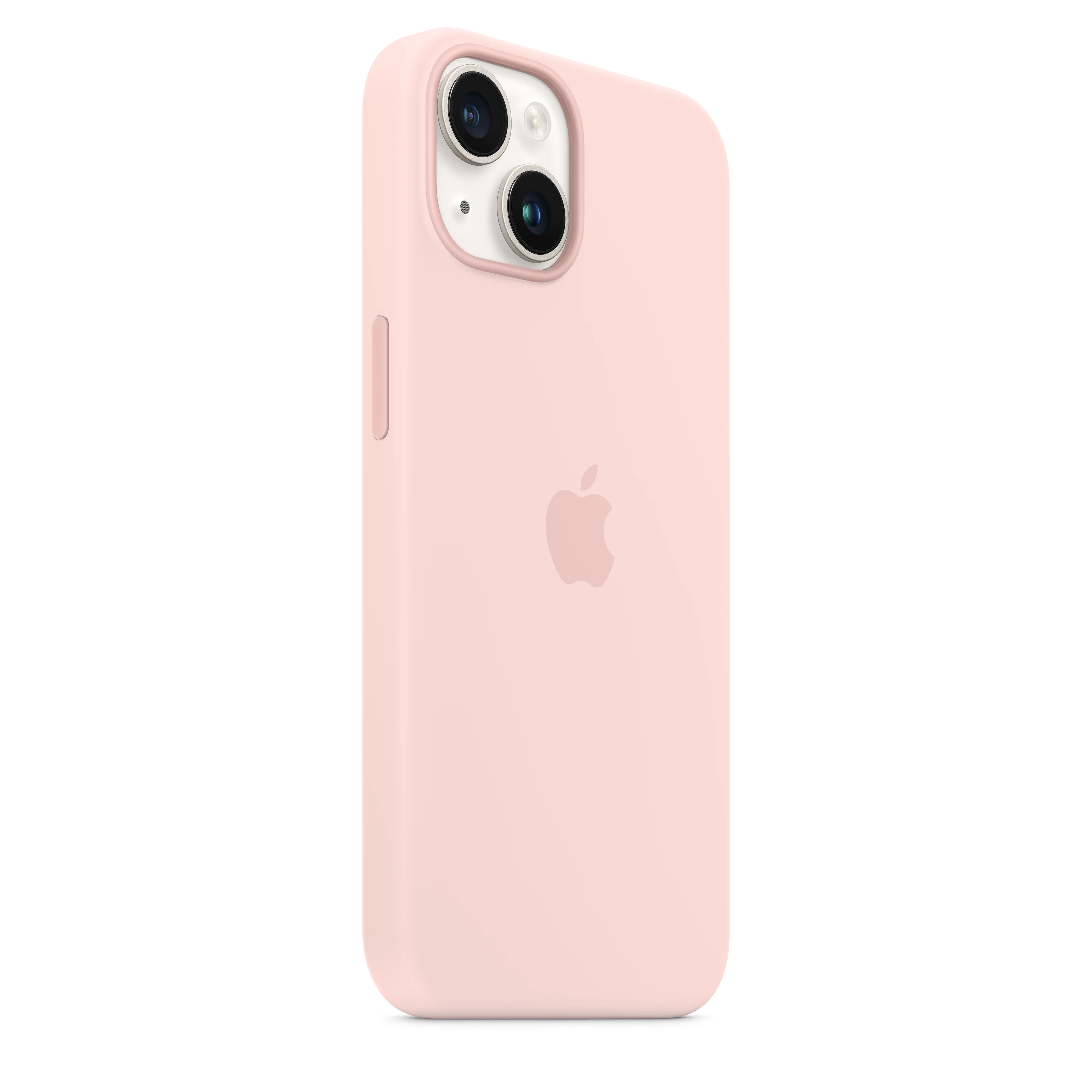 iPhone 14 Silicone Case with MagSafe - Chalk Pink - Image 6
