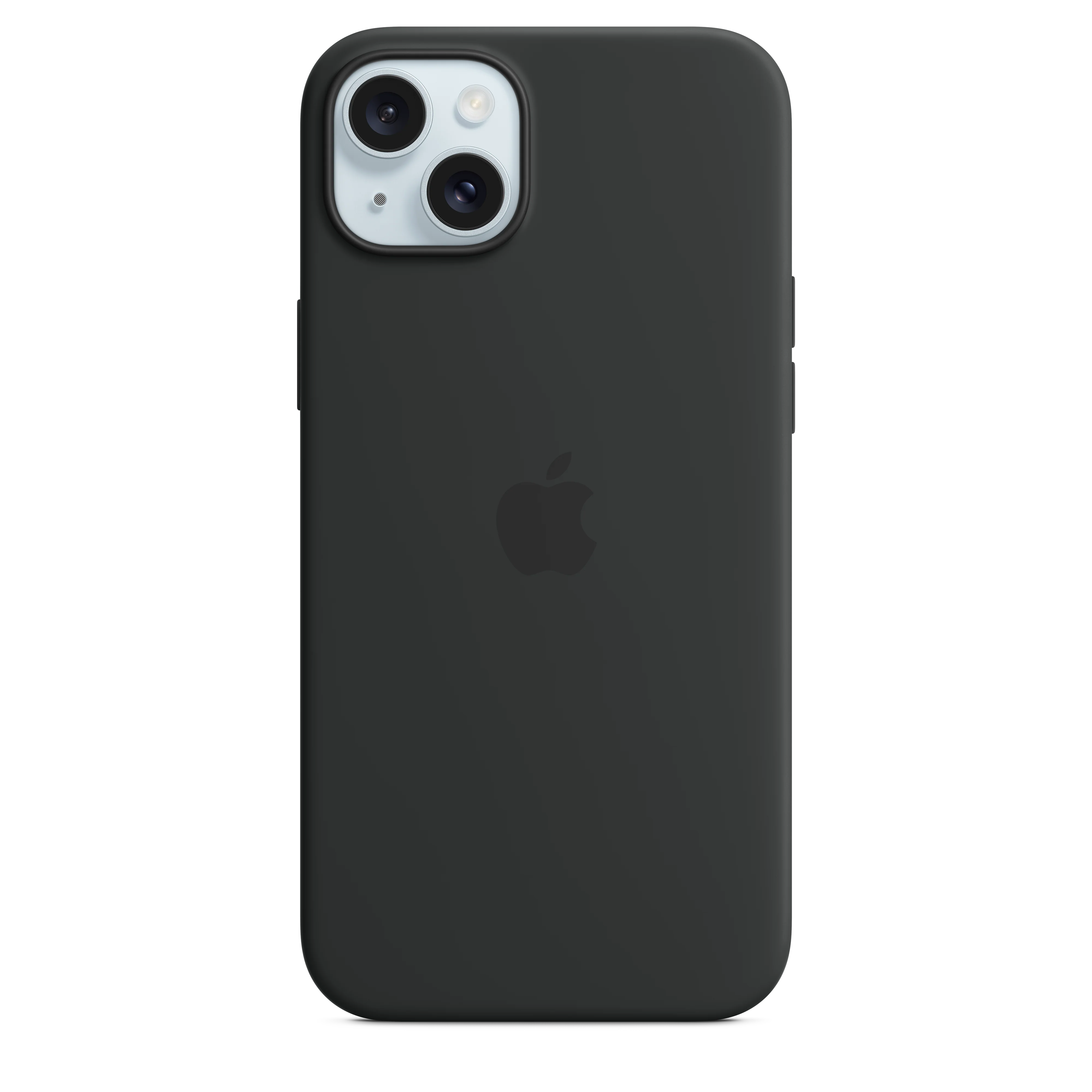 iPhone 15 Plus Silicone Case with MagSafe - Black