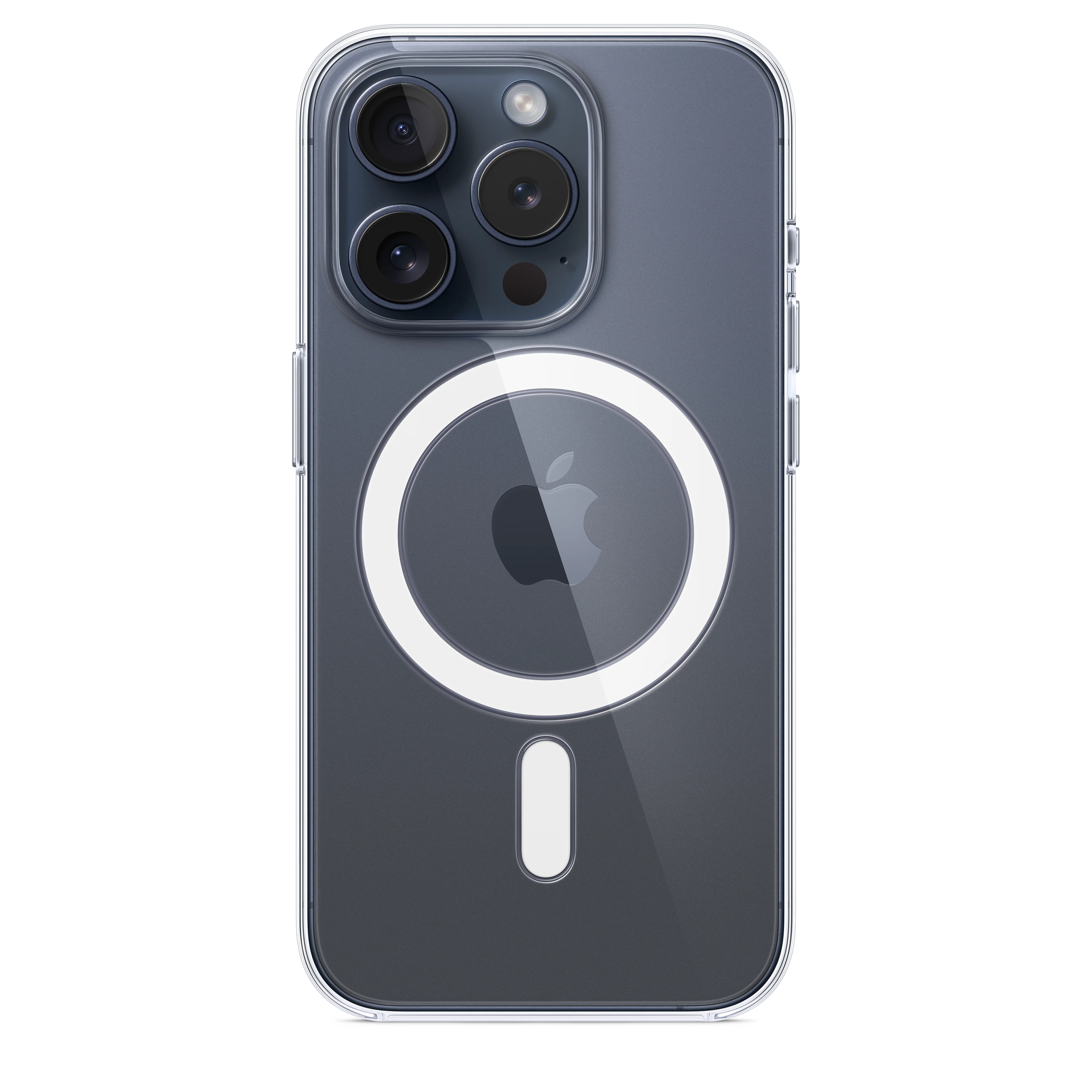 غطاء شفاف لجهاز iPhone 15 Pro مع MagSafe - Image 2