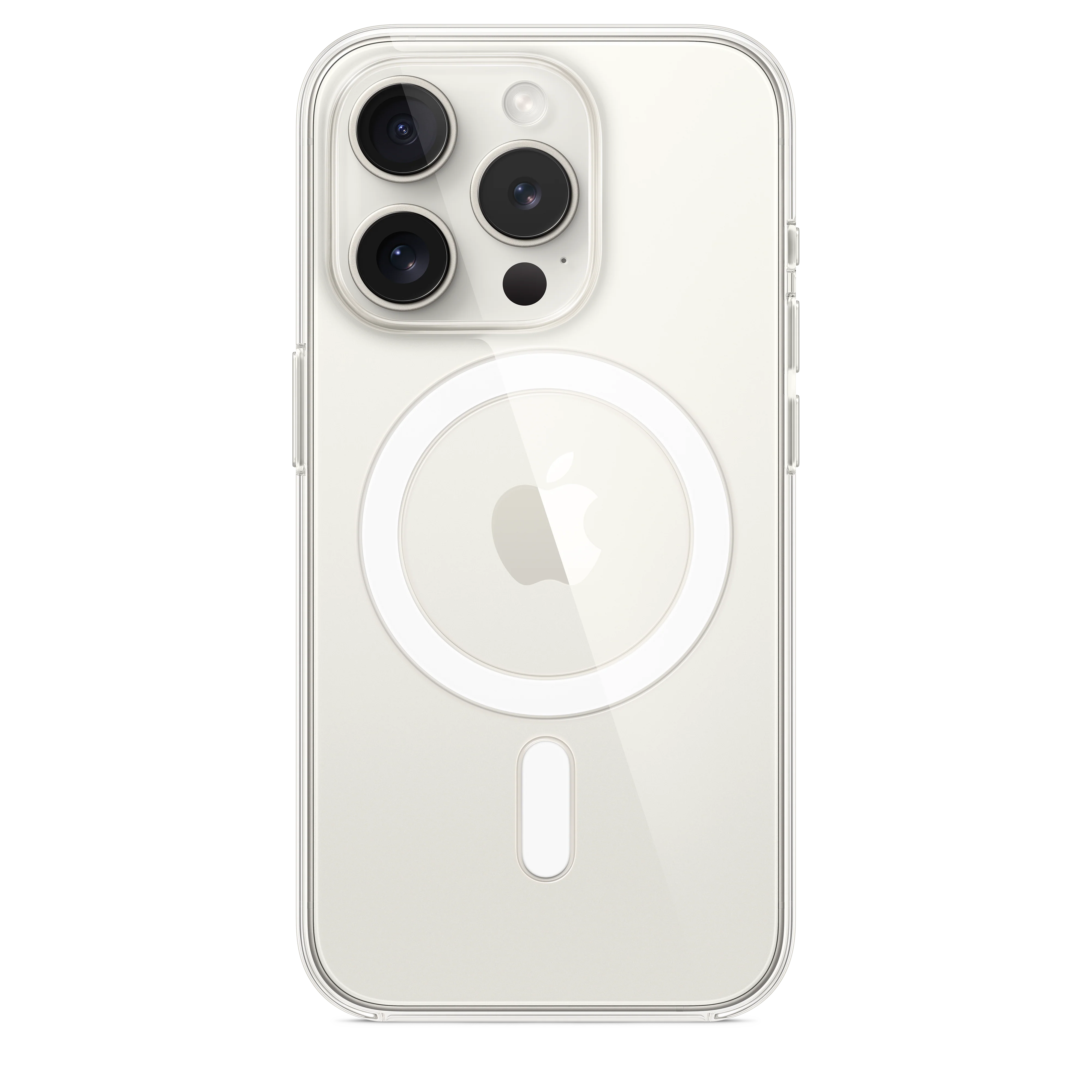 غطاء شفاف لجهاز iPhone 15 Pro مع MagSafe - Image 3