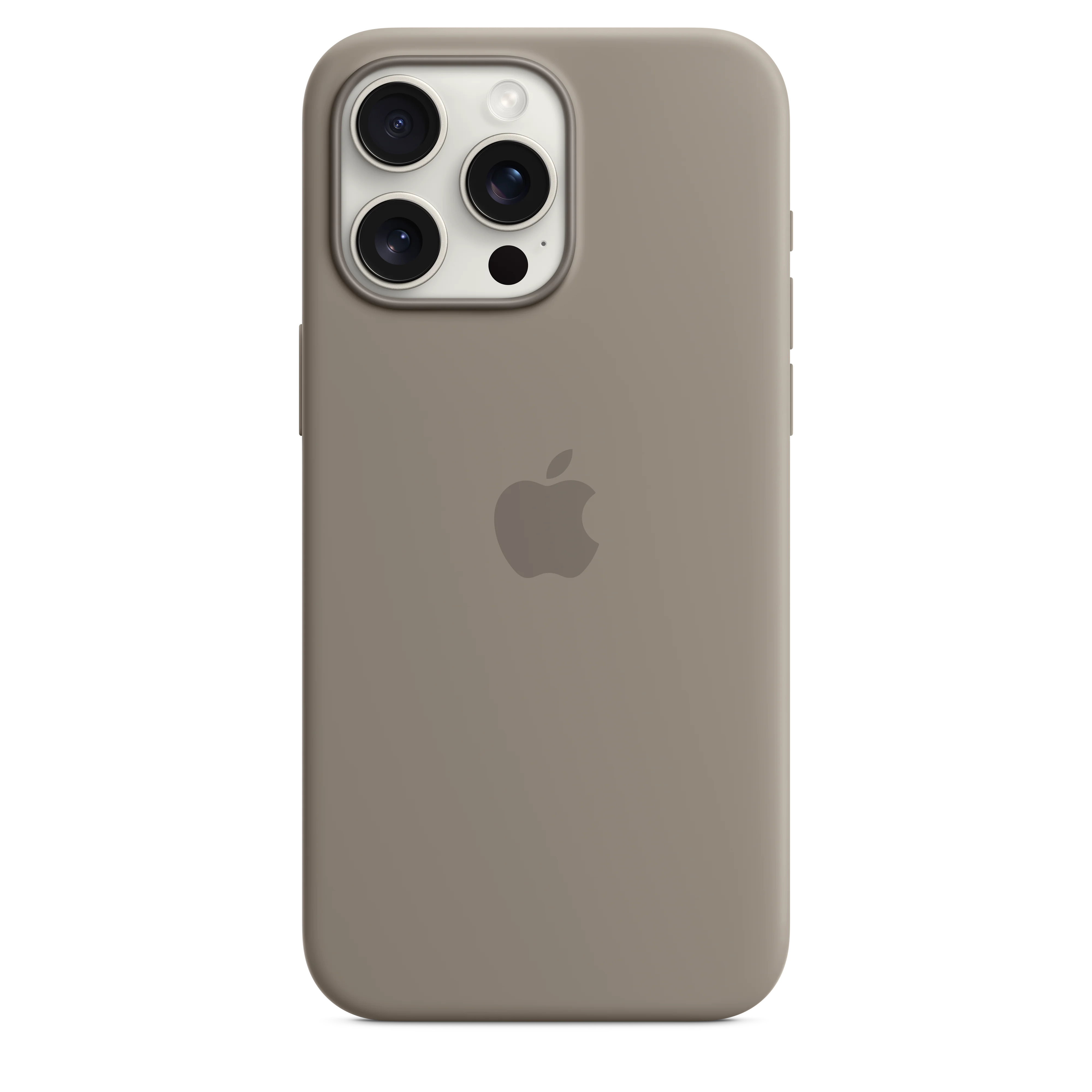 iPhone 15 Pro Max Silicone Case with MagSafe - Clay - Image 3