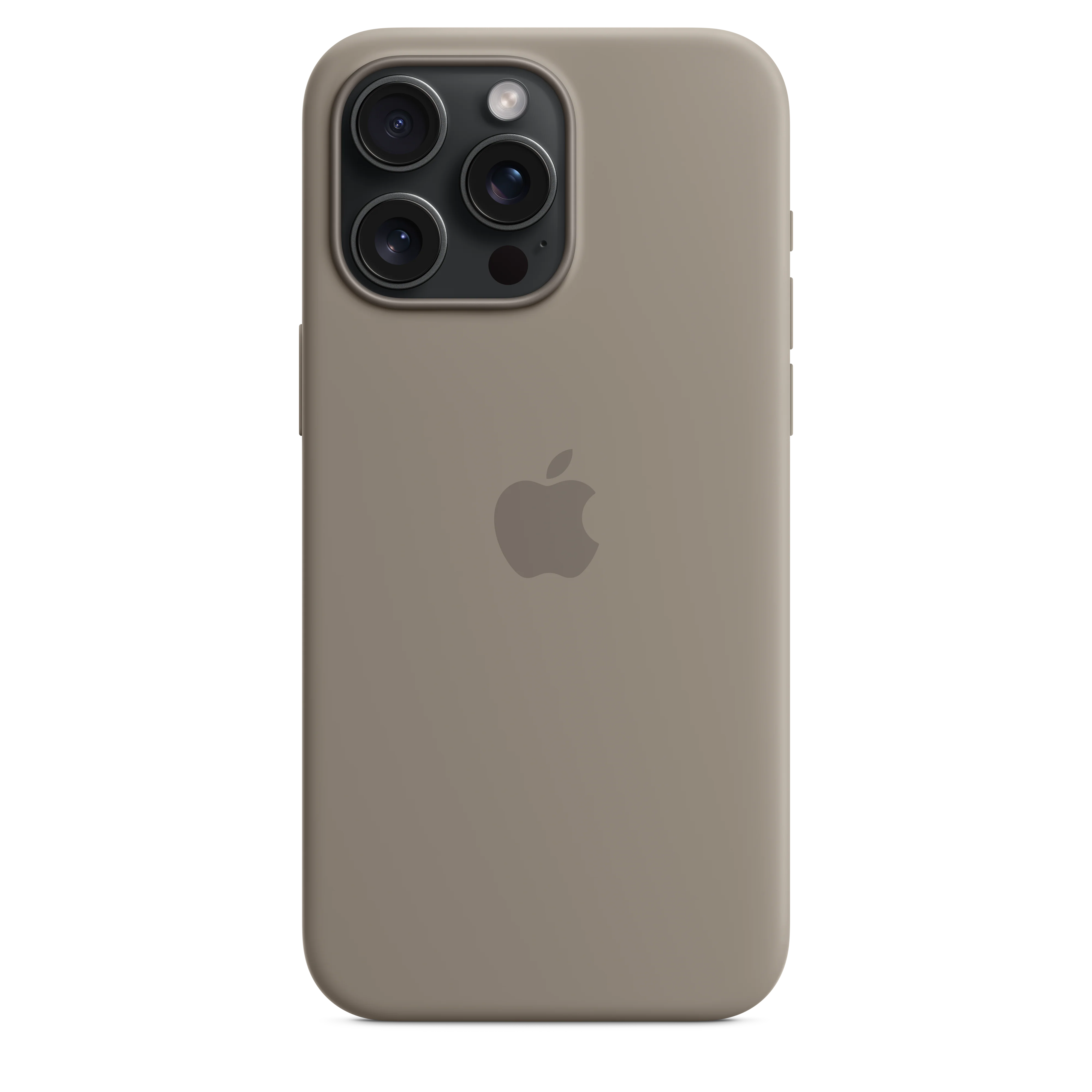 iPhone 15 Pro Max Silicone Case with MagSafe - Clay - Image 4
