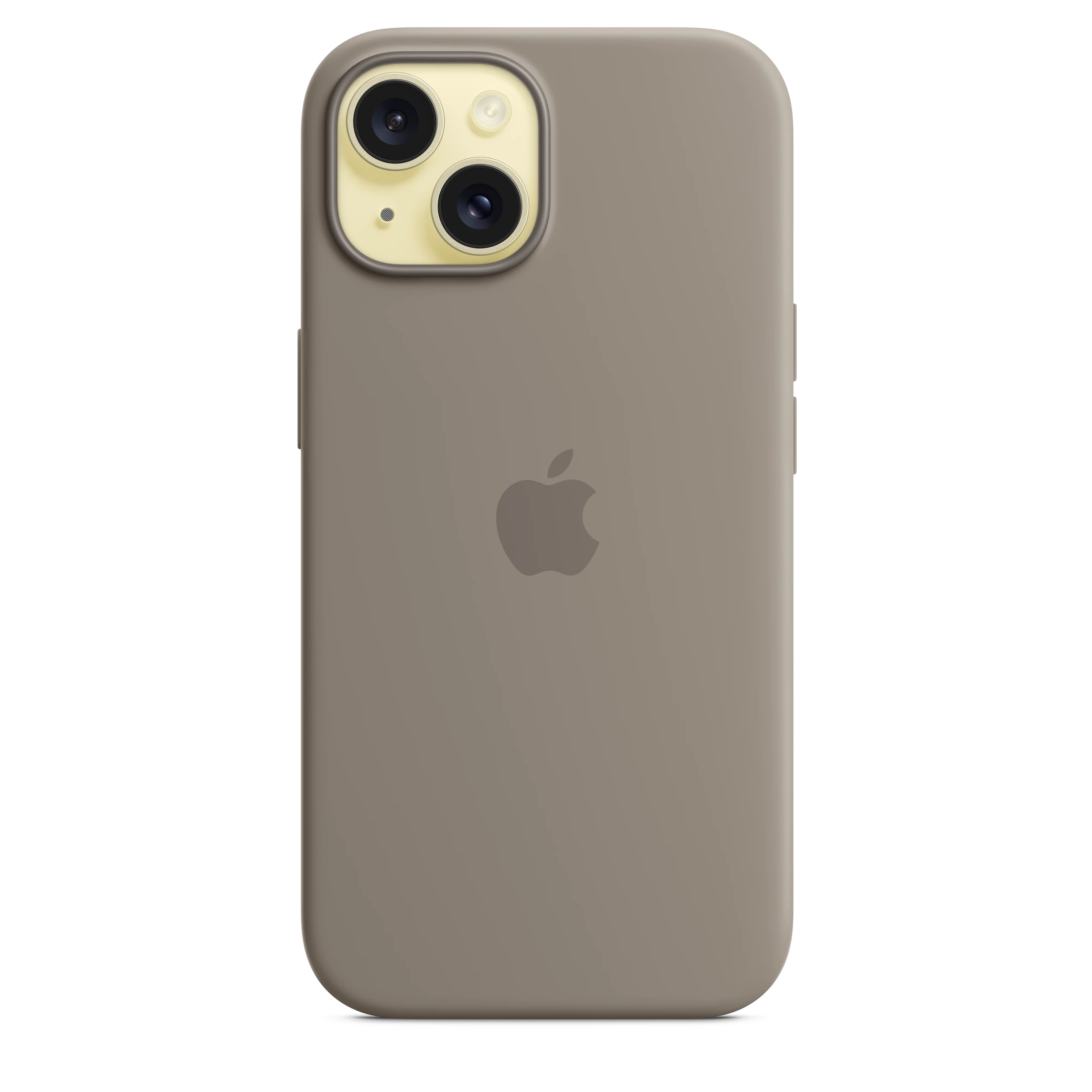 iPhone 15 Silicone Case with MagSafe - Clay - Image 3