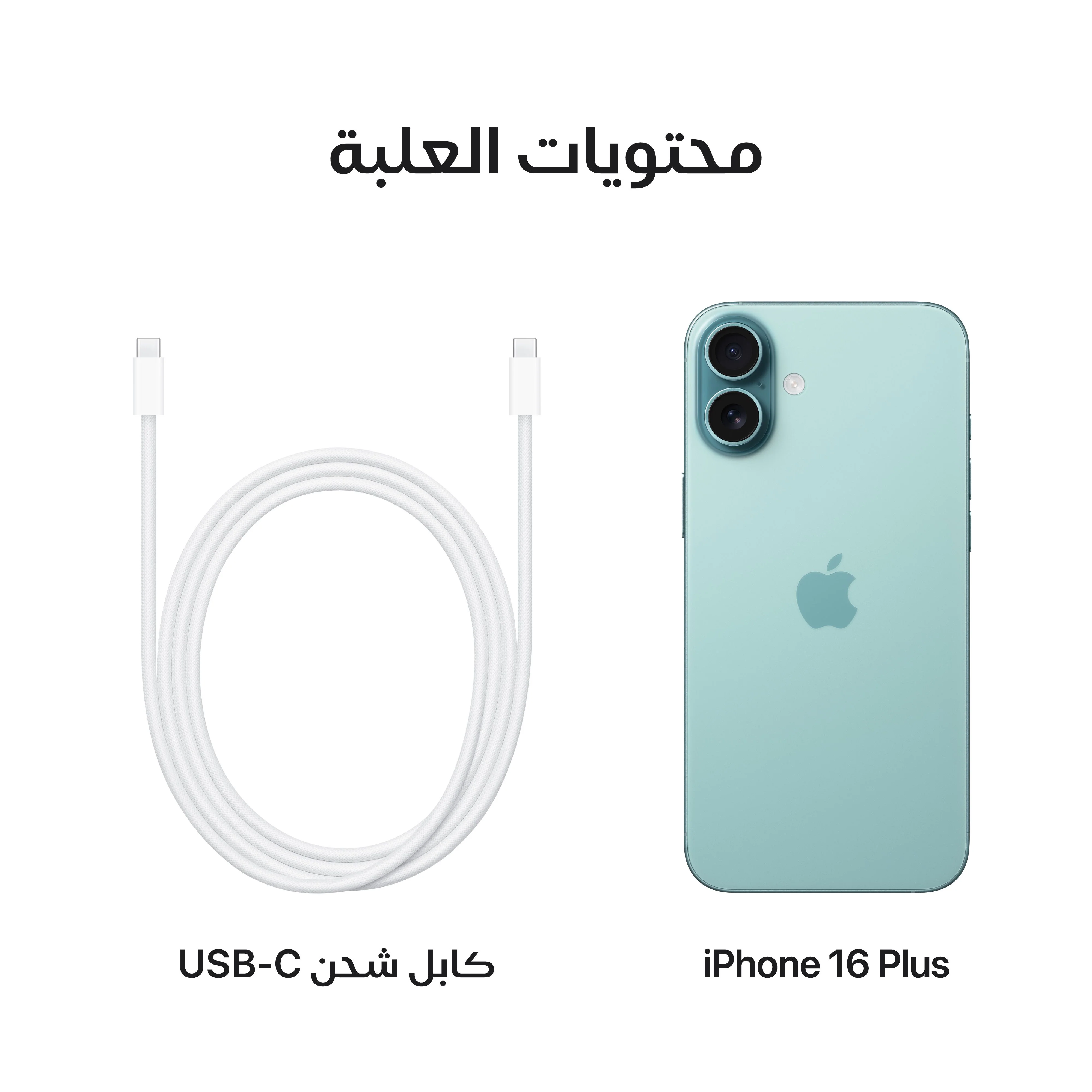 iPhone 16 من Apple (سعة تخزين 512GB) - Teal - Image 9