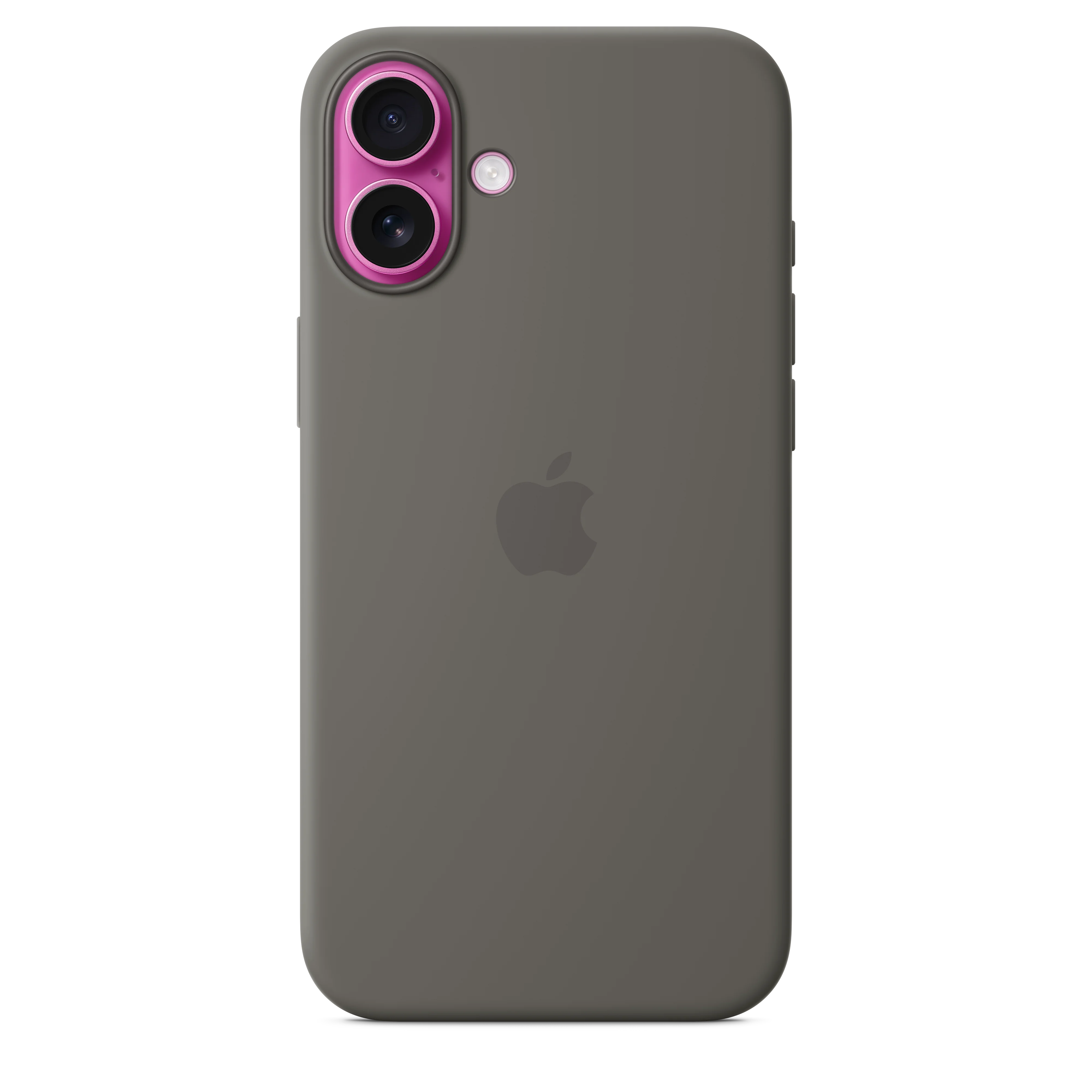 iPhone 16 Plus Silicone Case with MagSafe - Stone Grey - Image 3