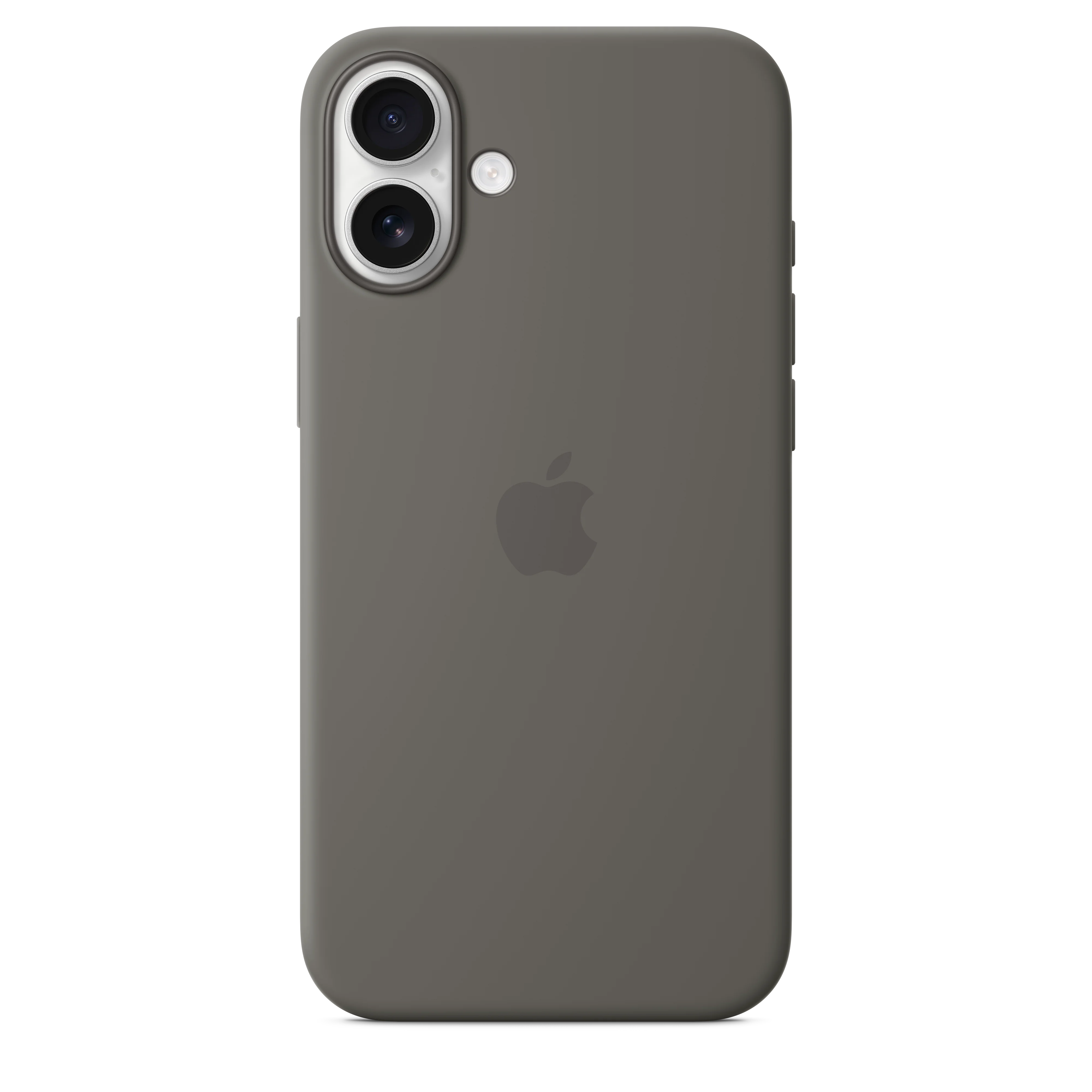 iPhone 16 Plus Silicone Case with MagSafe - Stone Grey - Image 4