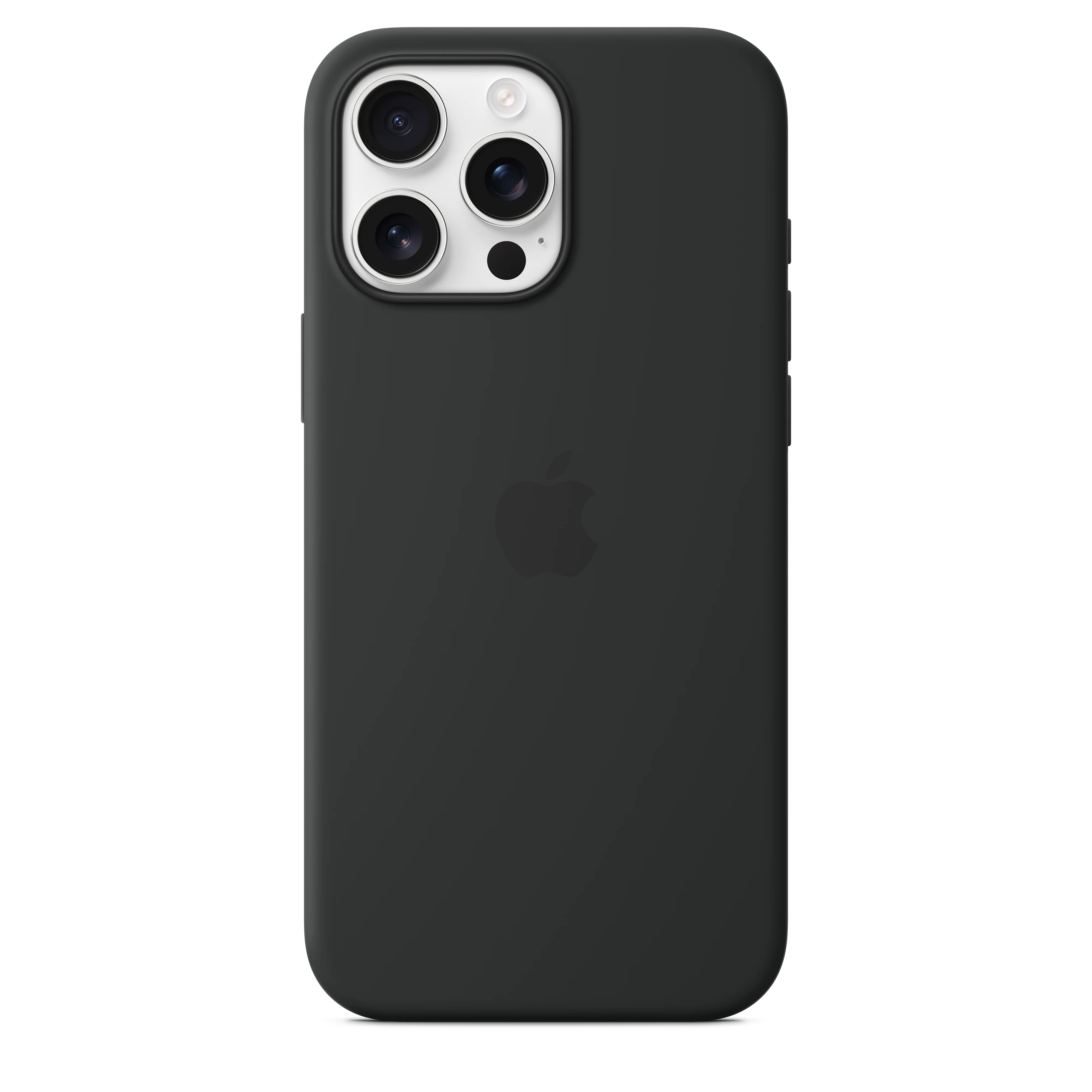 iPhone 16 Pro Max Silicone Case with MagSafe - Black - Image 3