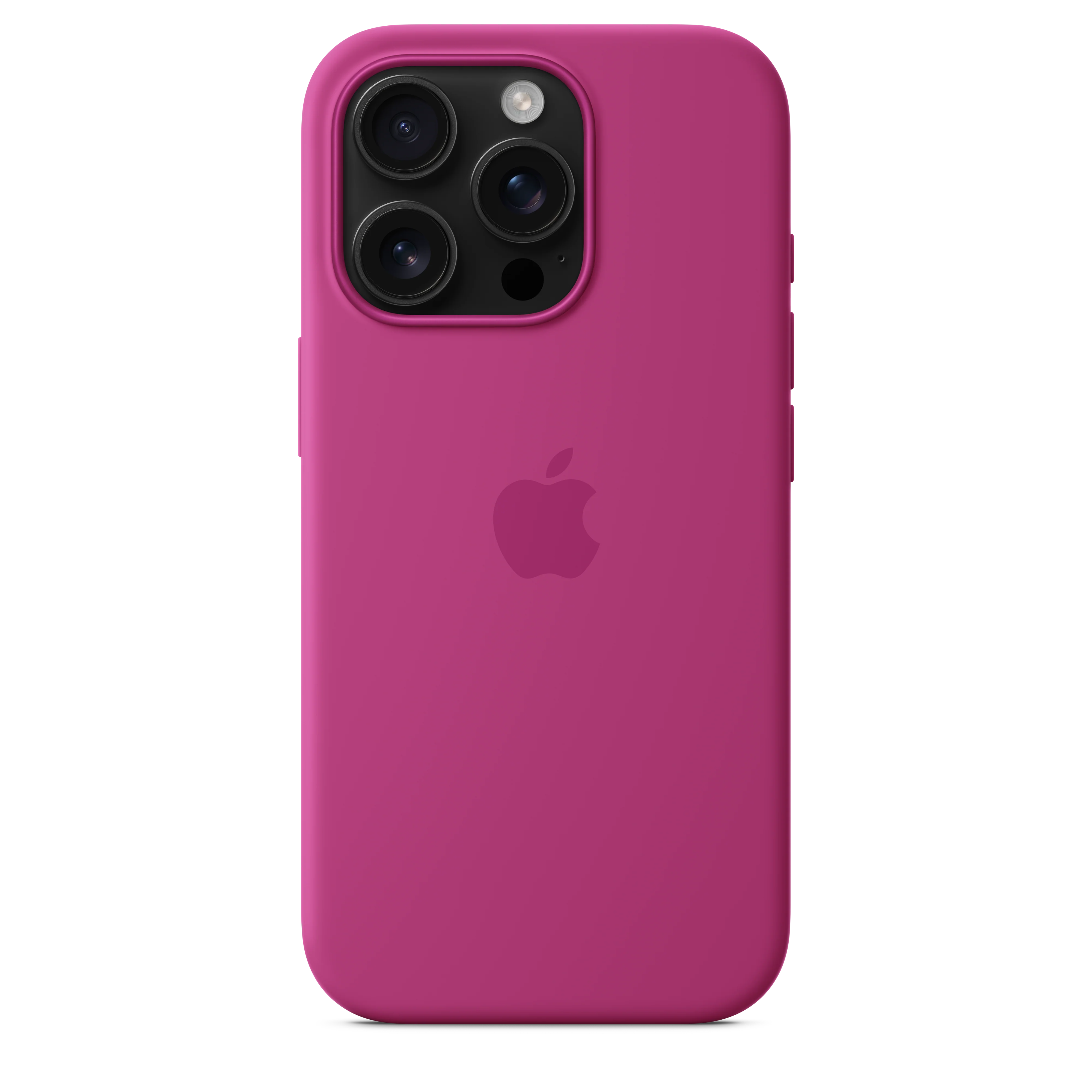 iPhone 16 Pro Silicone Case with MagSafe - Fuchsia - Image 4