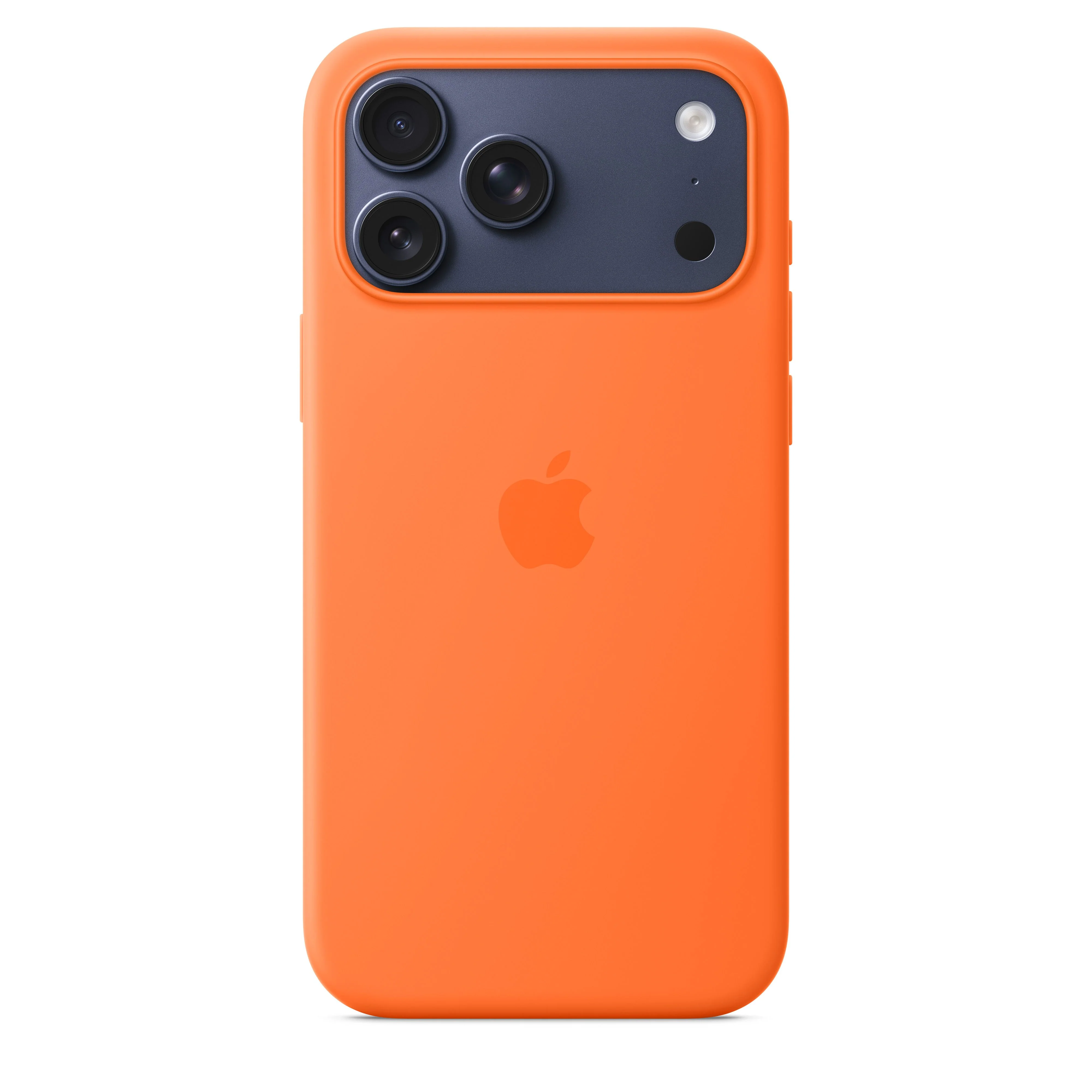 حافظة iPhone 17 Pro Max من السيليكون مع MagSafe - برتقالي - Image 3