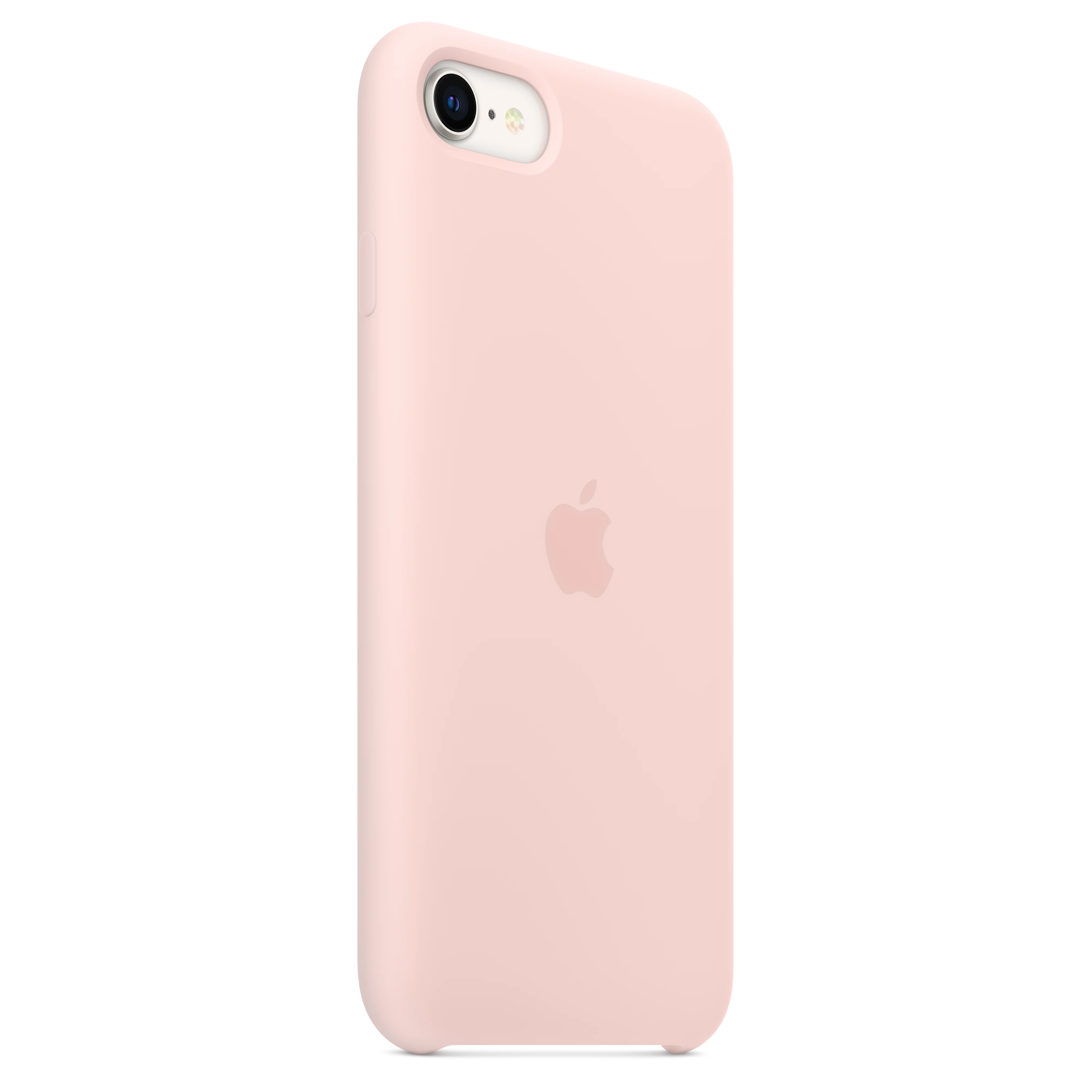 iPhone SE Silicone Case - Chalk Pink - Image 4